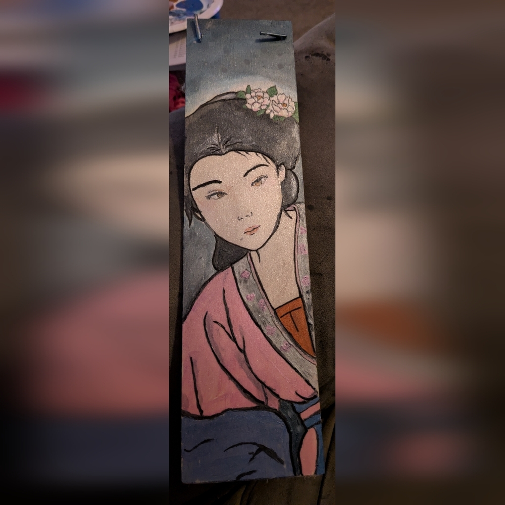 Handpainted Wall Or Door Hanging